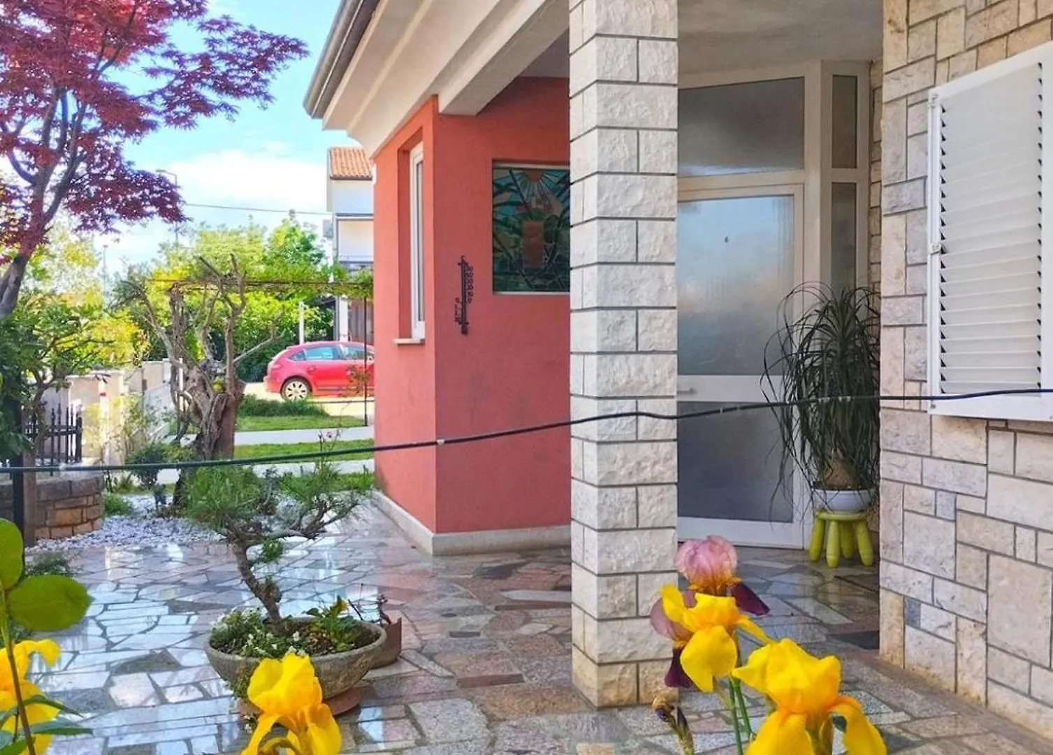 Charming Apartment In Umag With Balcony 0*,
